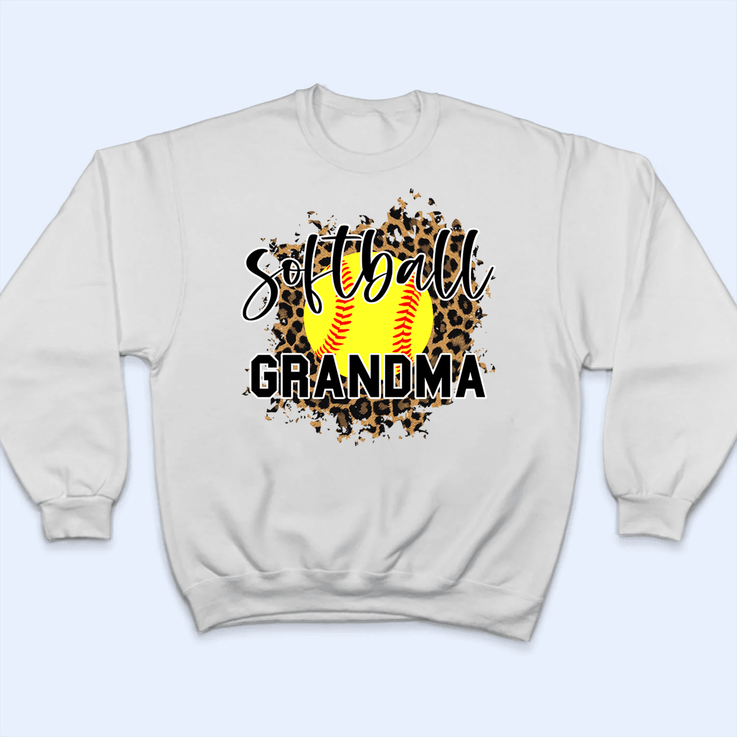 Leopard Sport Grandma - Personalized Custom T Shirt - Birthday, Loving, Funny Gift for Grandma/Nana/Mimi, Mom, Wife, Grandparent - Suzitee Store