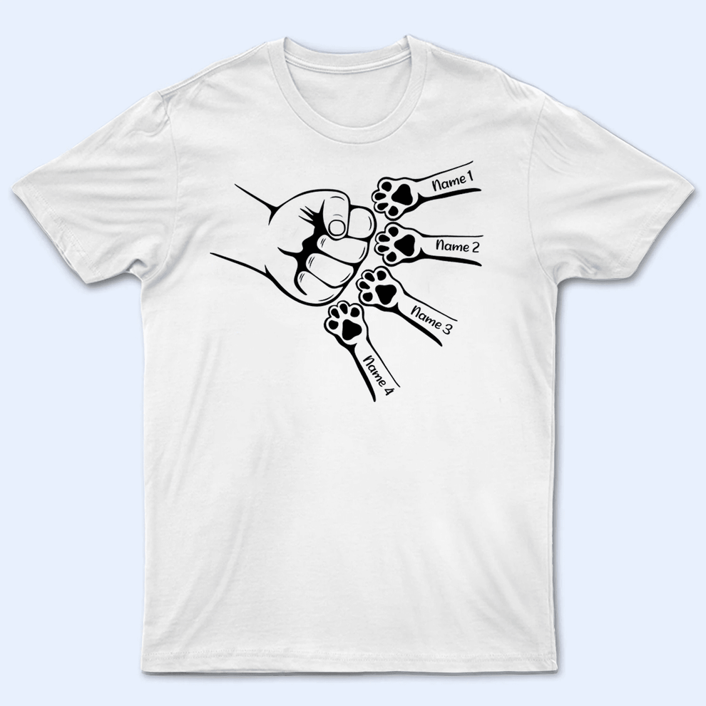 Personalized Let's Make Fist Bumps t-shirt, main view