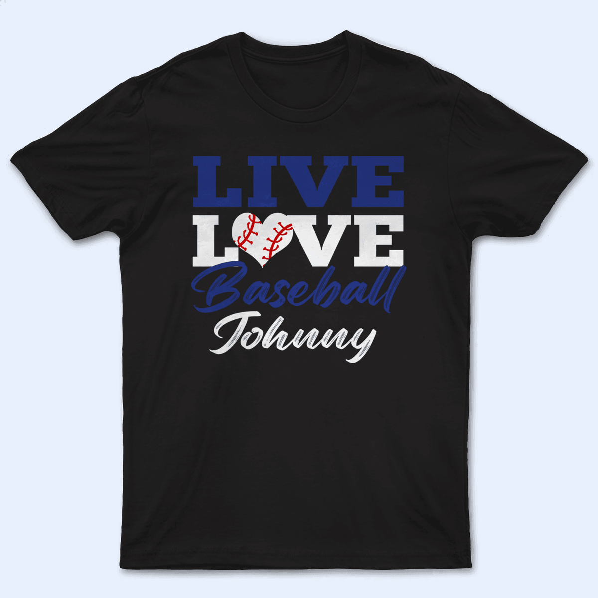 Live Love Colorful Sport - Personalized Custom T Shirt - Birthday, Loving, Funny Gift for Grandma/Nana/Mimi, Mom, Wife, Grandparent - Suzitee Store