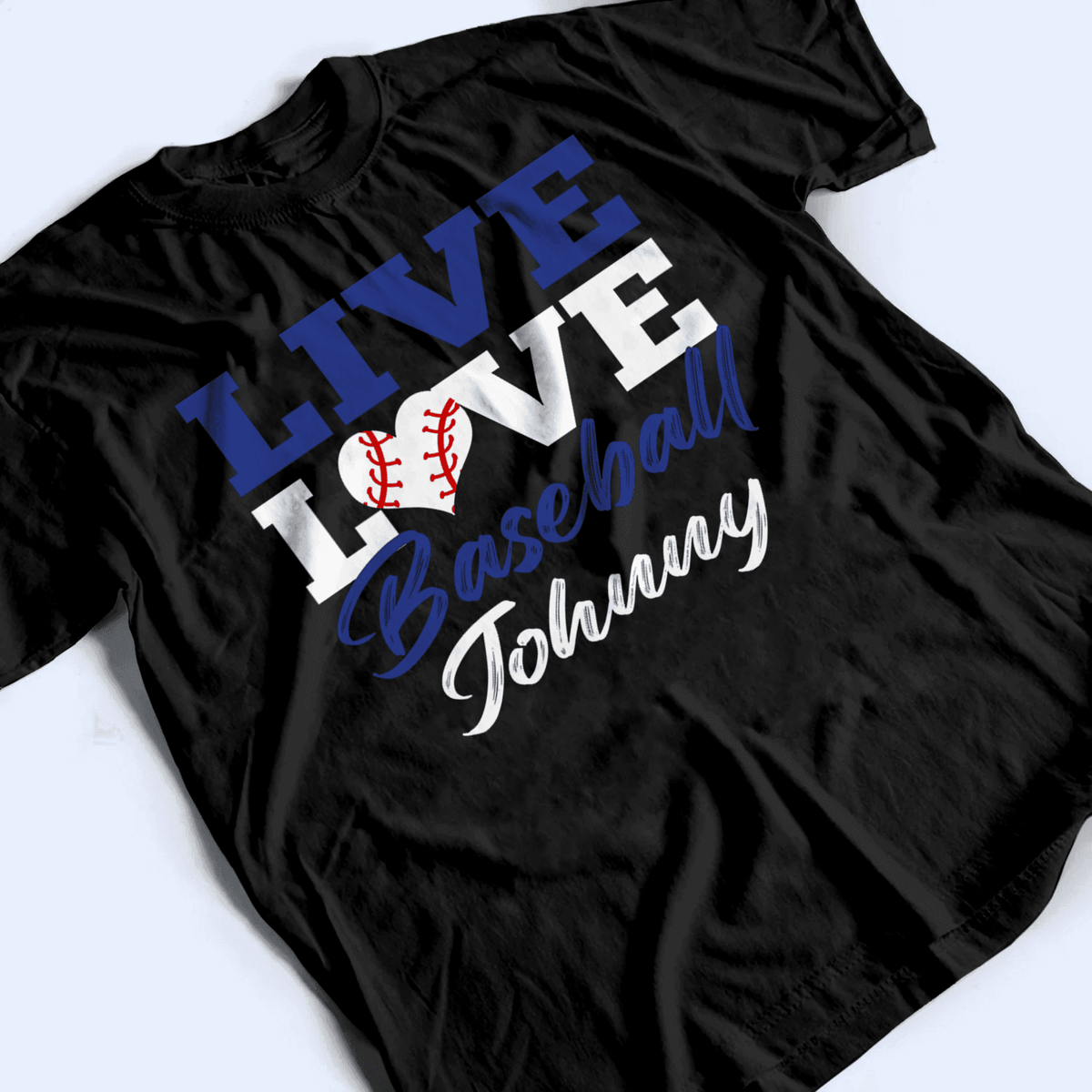 Live Love Colorful Sport - Personalized Custom T Shirt - Birthday, Loving, Funny Gift for Grandma/Nana/Mimi, Mom, Wife, Grandparent - Suzitee Store