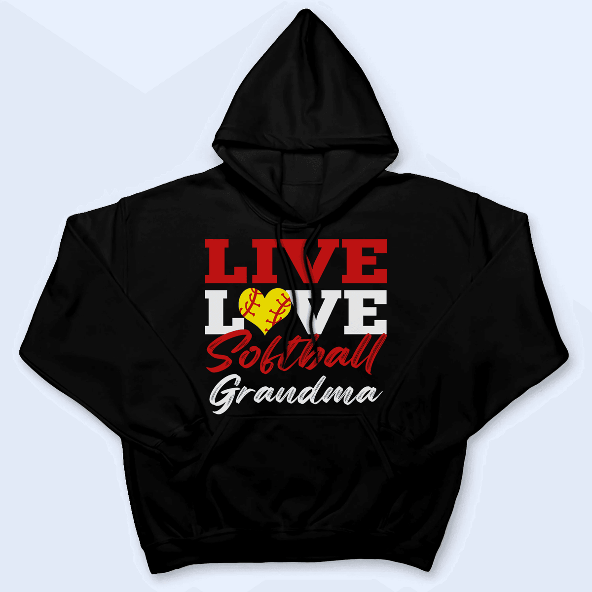 Live Love Colorful Sport - Personalized Custom T Shirt - Birthday, Loving, Funny Gift for Grandma/Nana/Mimi, Mom, Wife, Grandparent - Suzitee Store