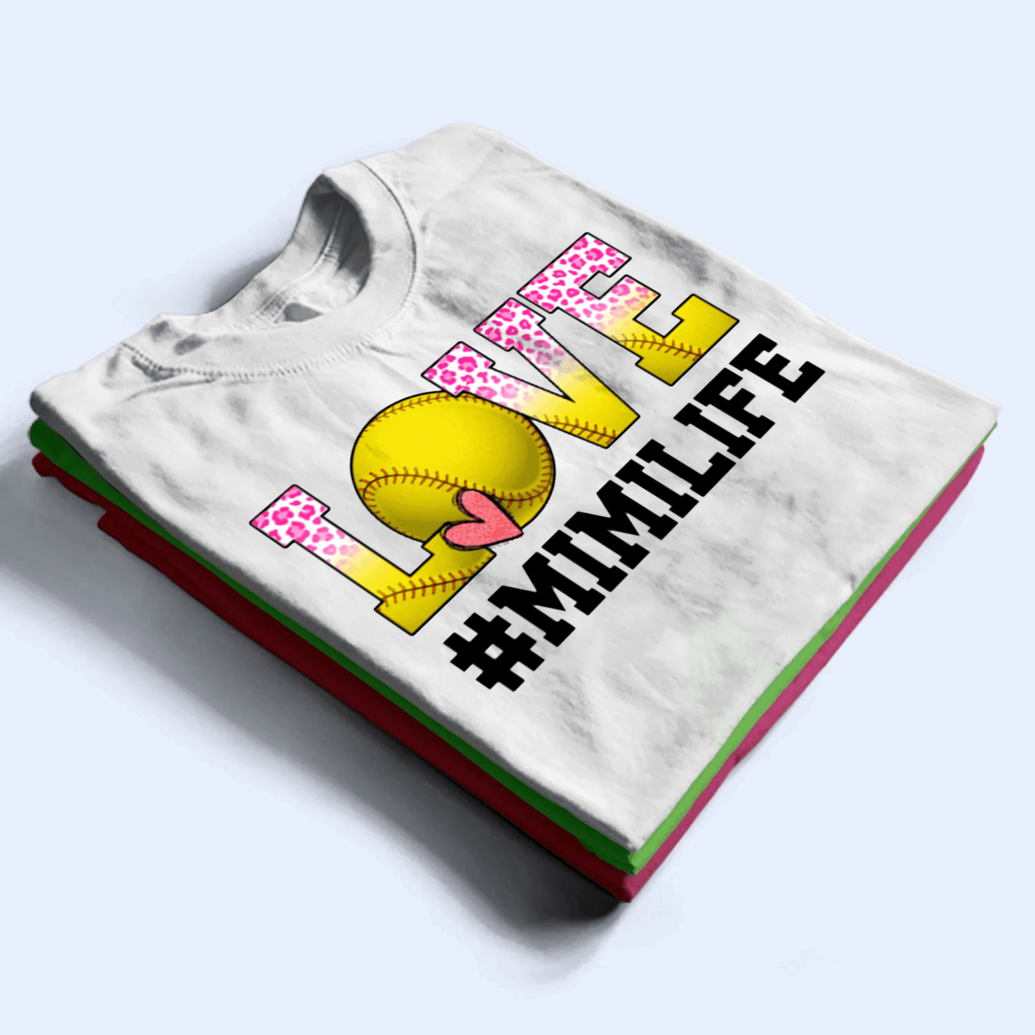 LOVE Sports - Personalized Custom T Shirt - Gift for Grandpa/Grandma, Mom, Dad, Grandparent - Suzitee Store