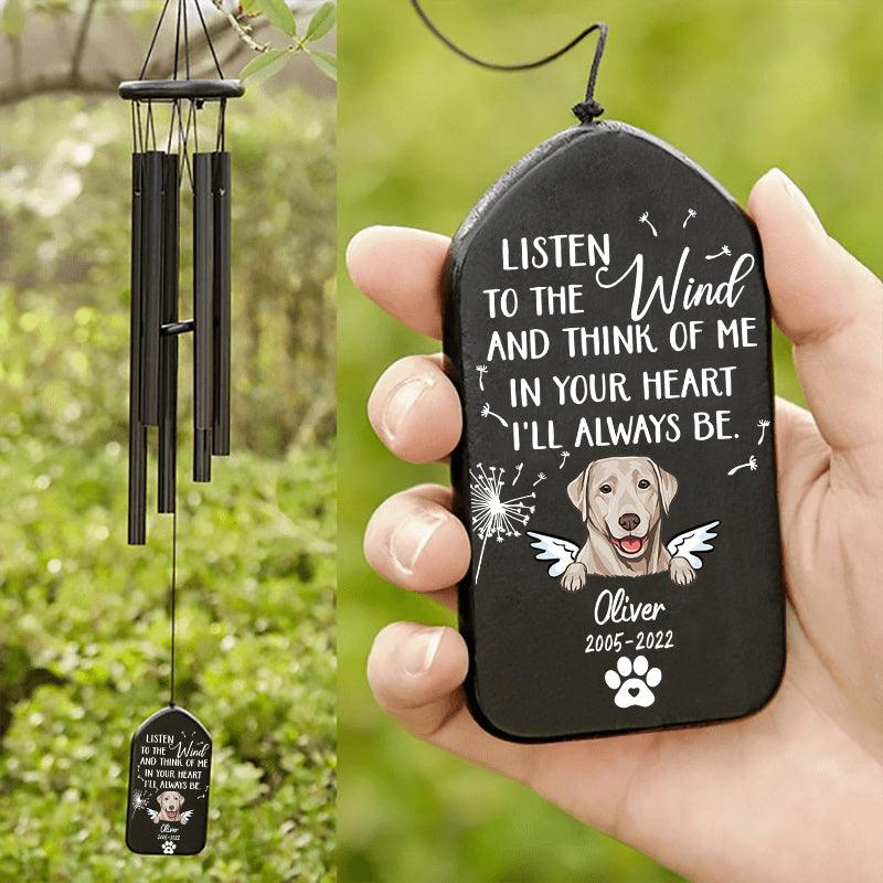 Custom Memorial Gift wind chime, main view