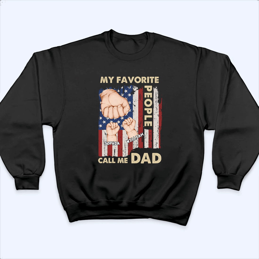 Personalized My Favorite People Call Me Dad t-shirt, alternate view 5