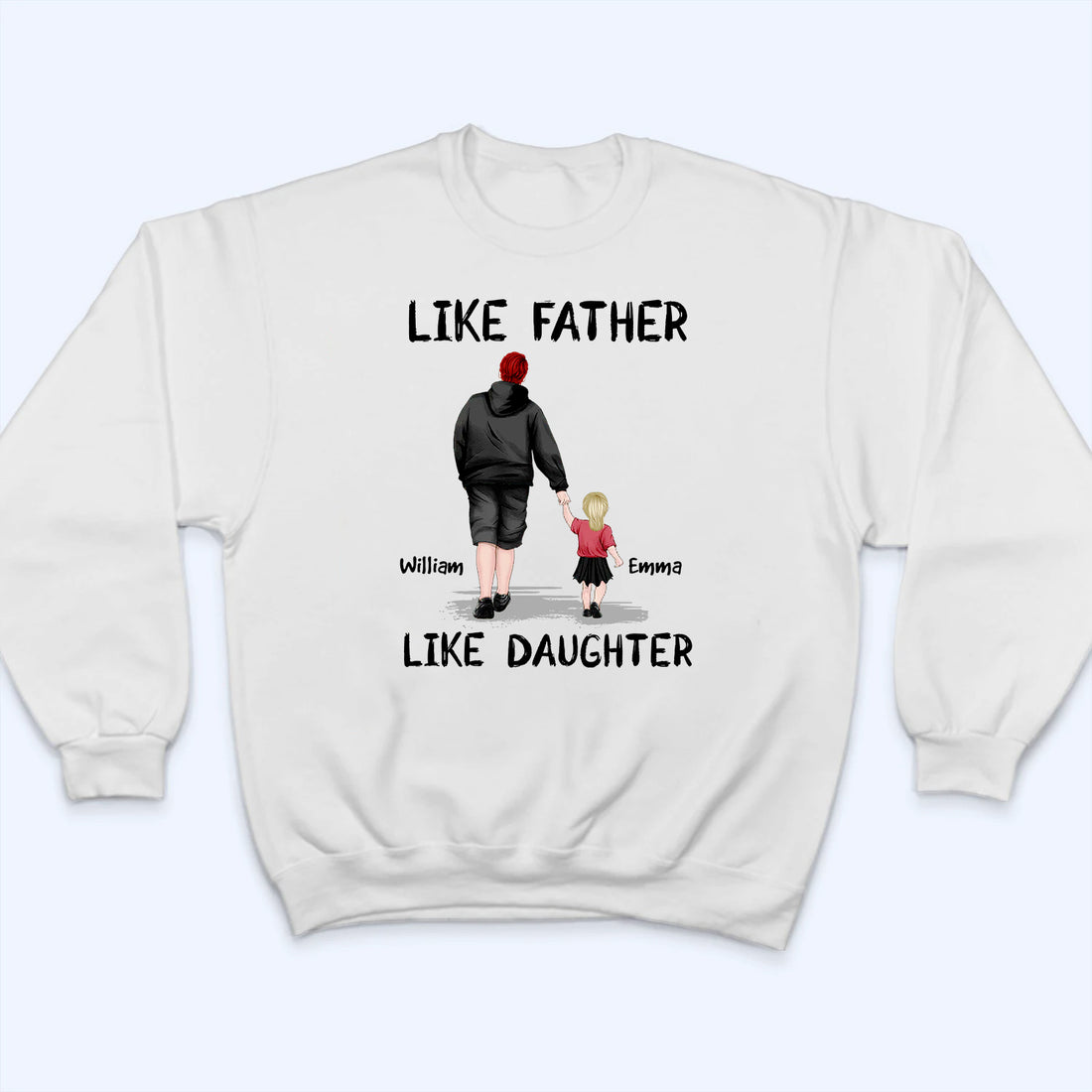 Personalized Like Father Like Daughter t-shirt, alternate view 5
