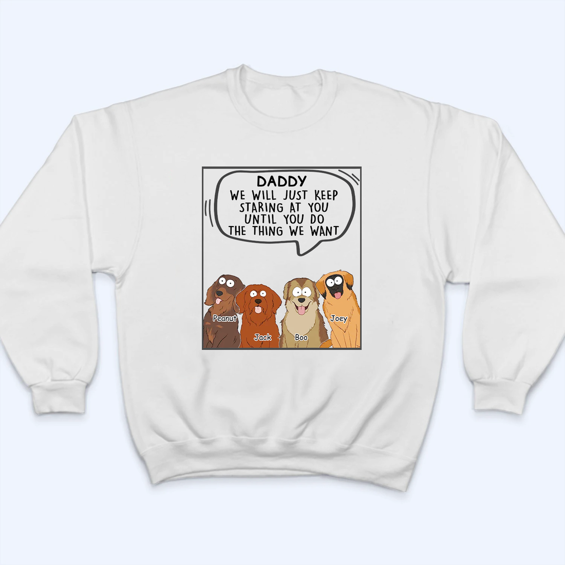 Personalized I Will Just t-shirt, alternate view 4