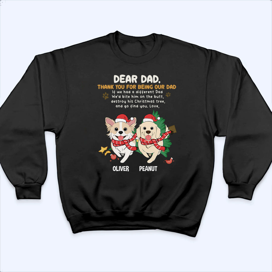 Personalized Thank You For Being My Dad Mom t-shirt, alternate view 5