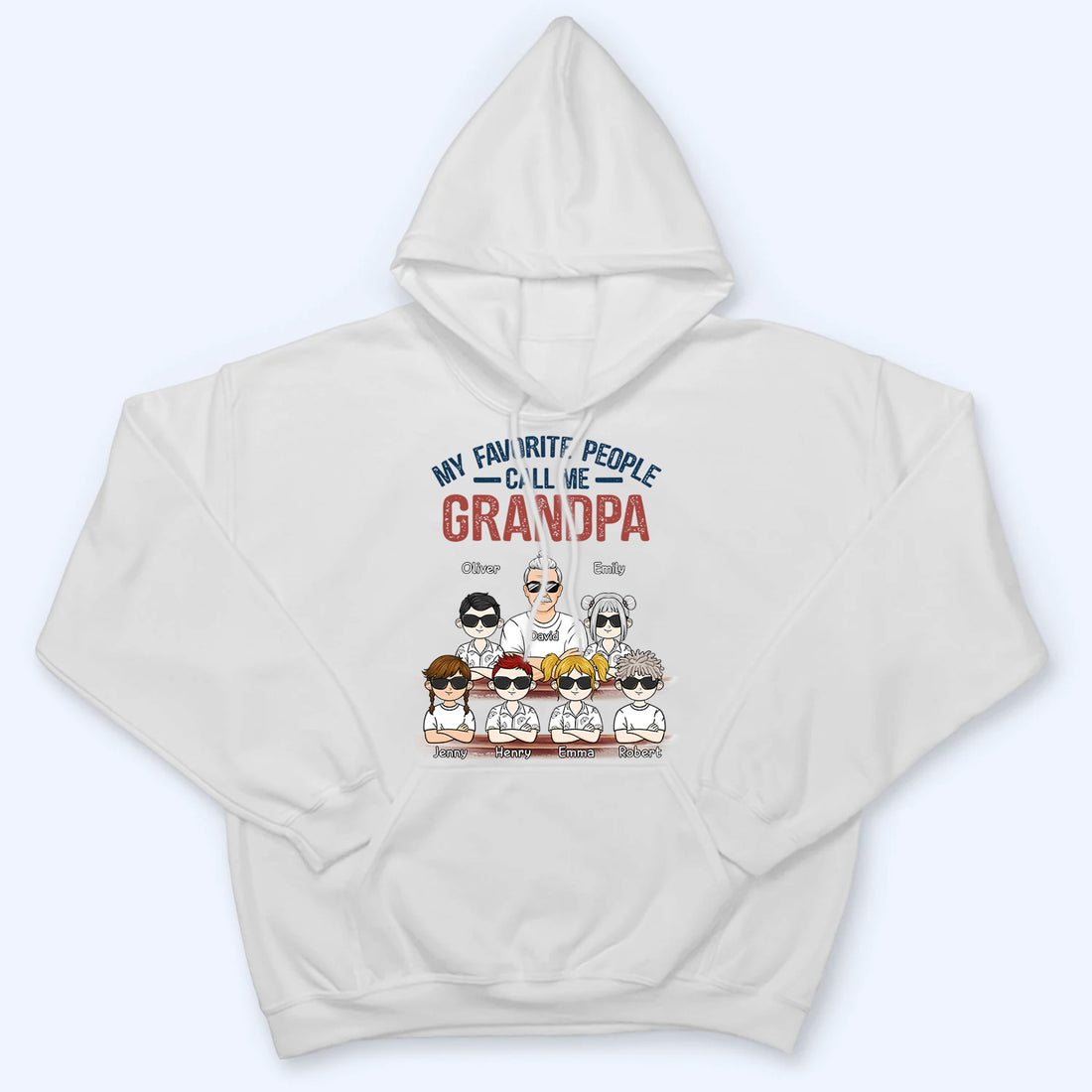 My Favorite People Call Me personalized t-shirt, alternate view 6
