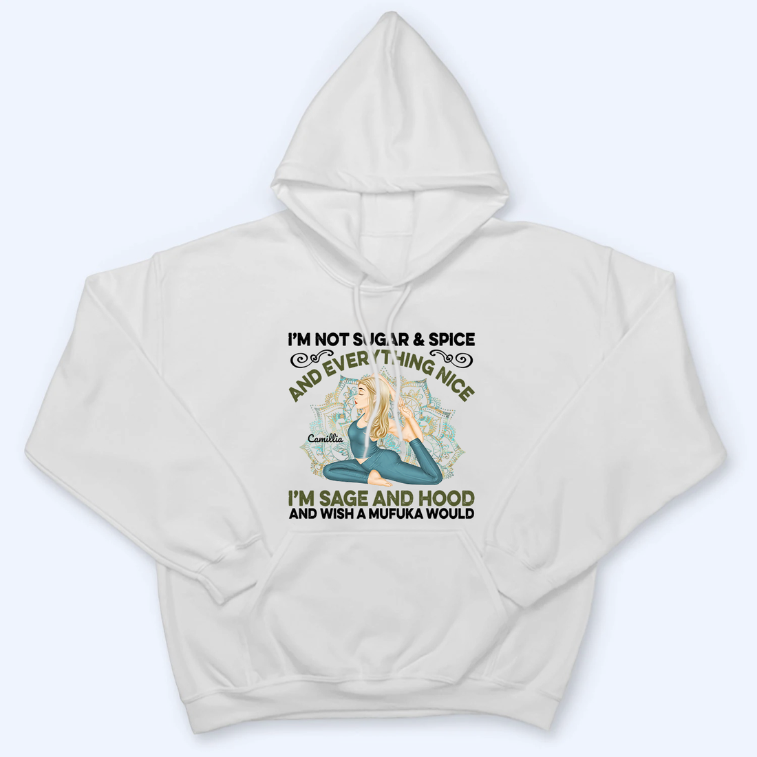 Personalized I'm Not Sugar Spice And Everything Nice t-shirt, alternate view 6