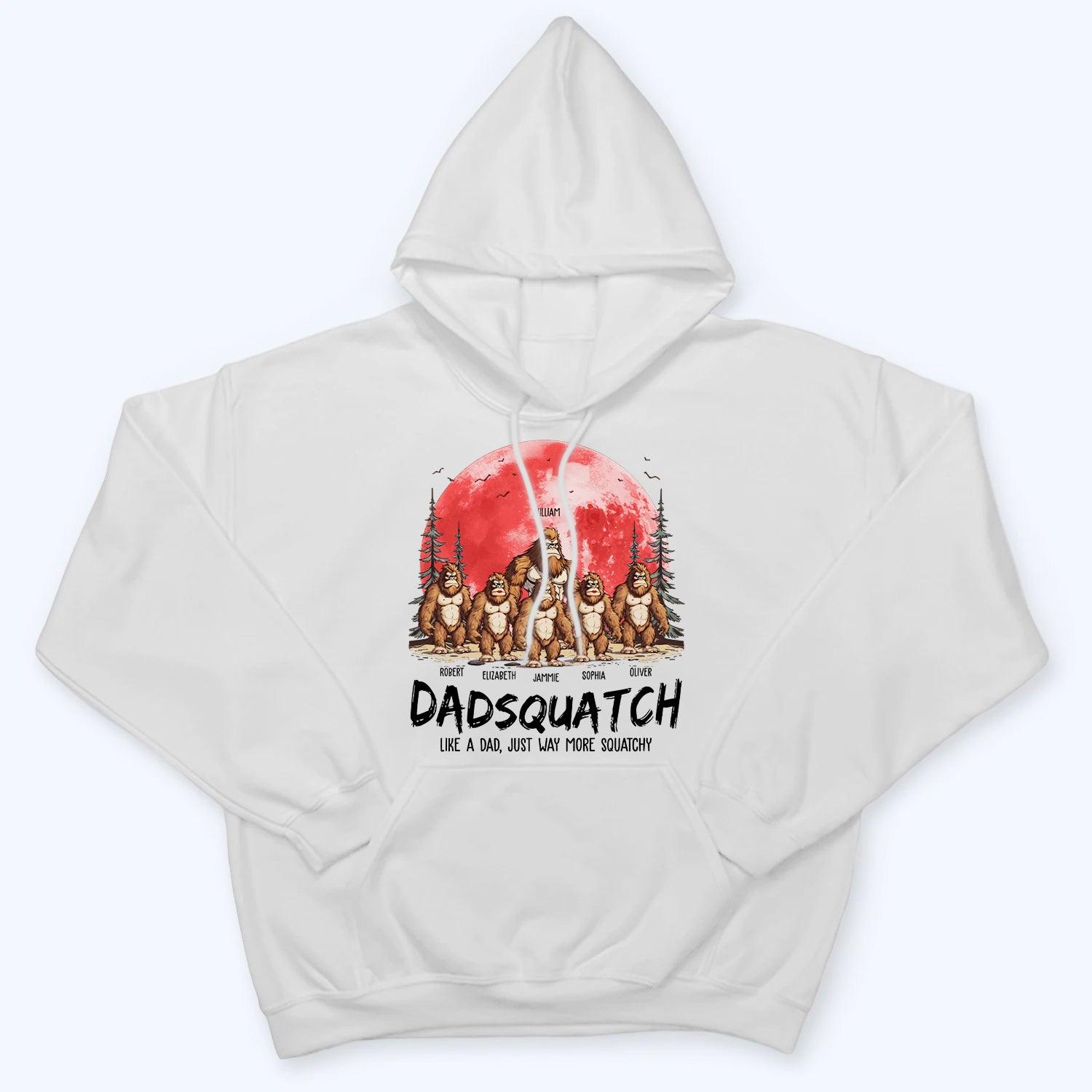 Grandpasquatch & Grandmasquatch - Personalized Custom T Shirt - Gift for Grandma/Grandpa, Mom/Dad/, Grandparent, Mother's Day, Father's Day - Suzitee Store