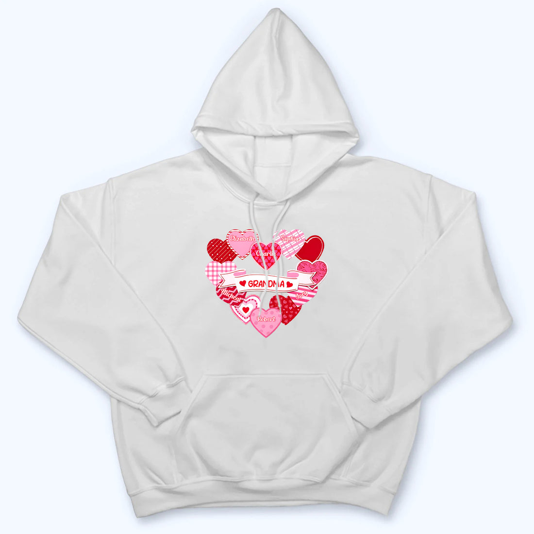 Grandma's Sweethearts Coquette - Personalized Custom Shirt - Valentine's Day Gift For Grandma, Nana, Mama, Mom