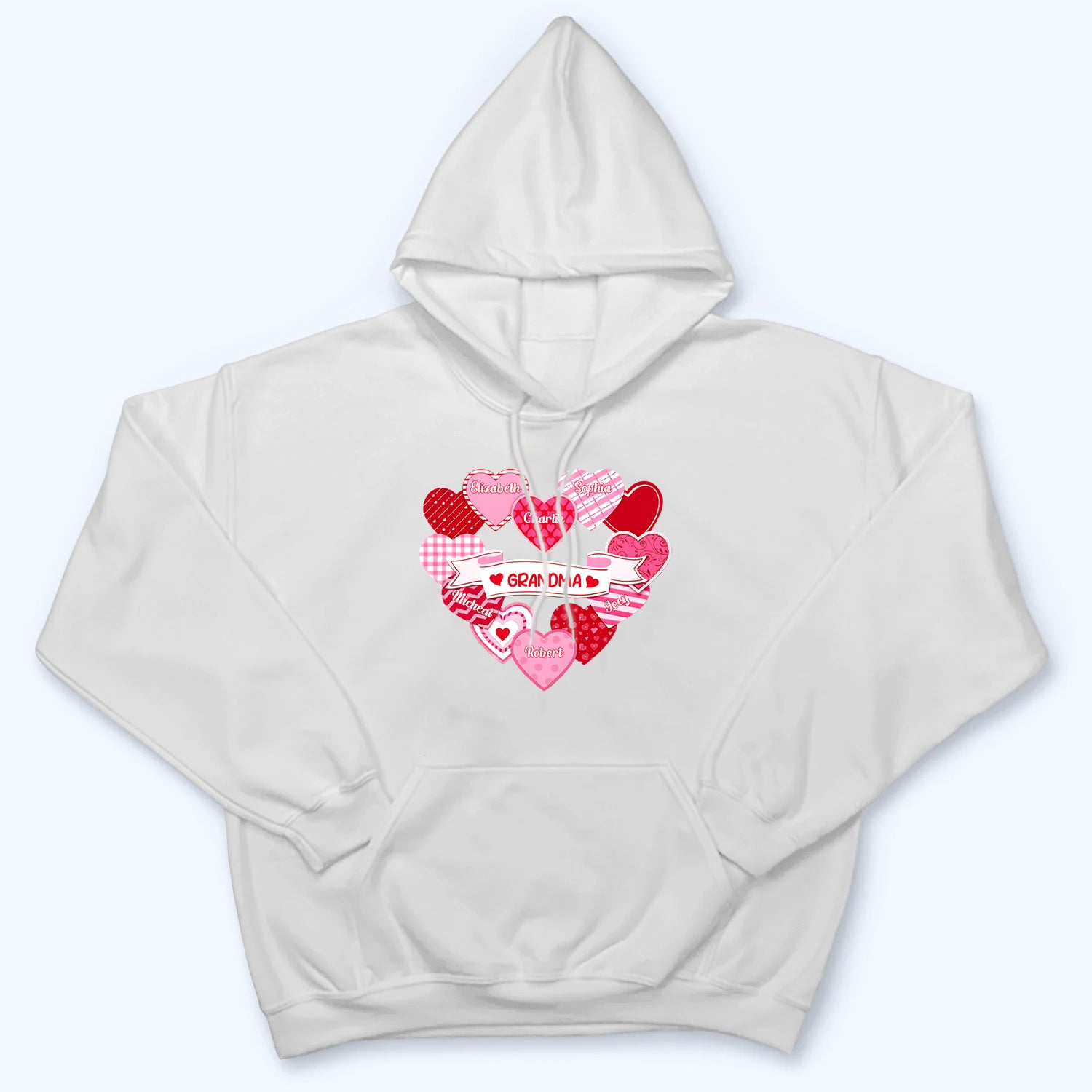 Grandma's Sweethearts Coquette - Personalized Custom Shirt - Valentine's Day Gift For Grandma, Nana, Mama, Mom