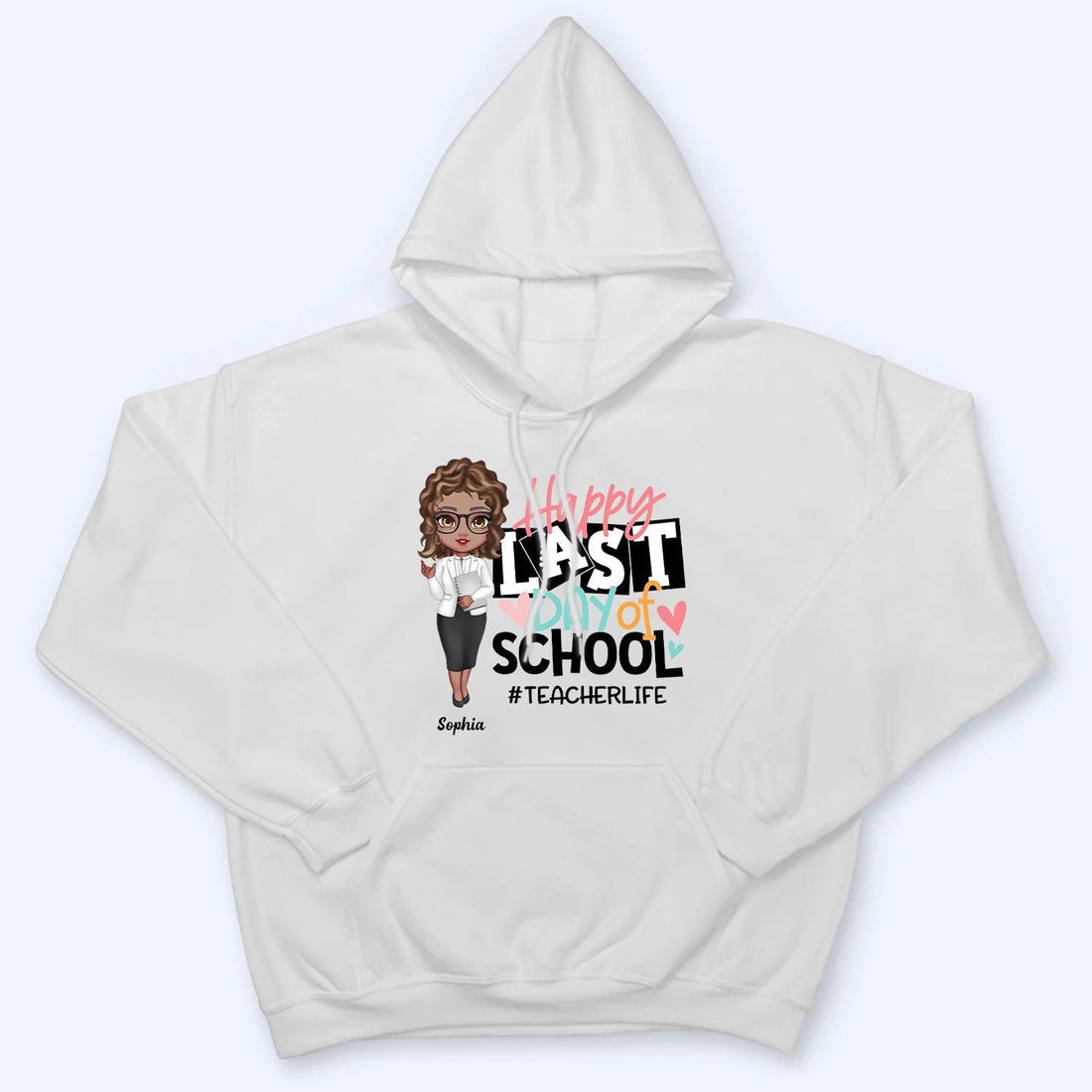 Personalized Happy Last Day Of School t-shirt, alternate view 6
