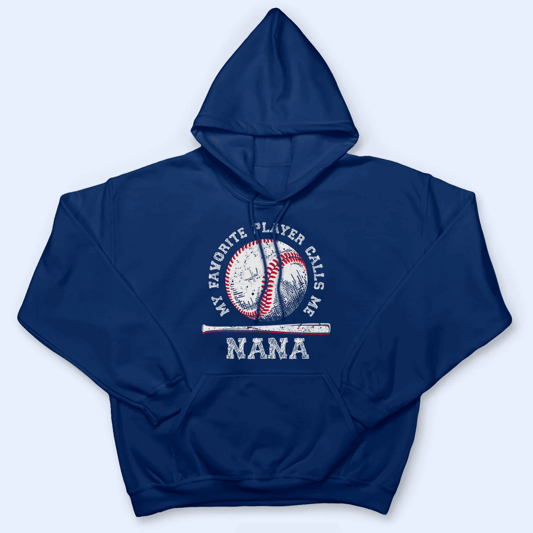 My favorite player calls me Grandma - Baseball/ Softball/Football Baseball Batt Personalized Custom T Shirt - Birthday, Loving, Funny Gift for Grandma/Nana/Mimi, Mom, Wife, Grandparent - Suzitee Store