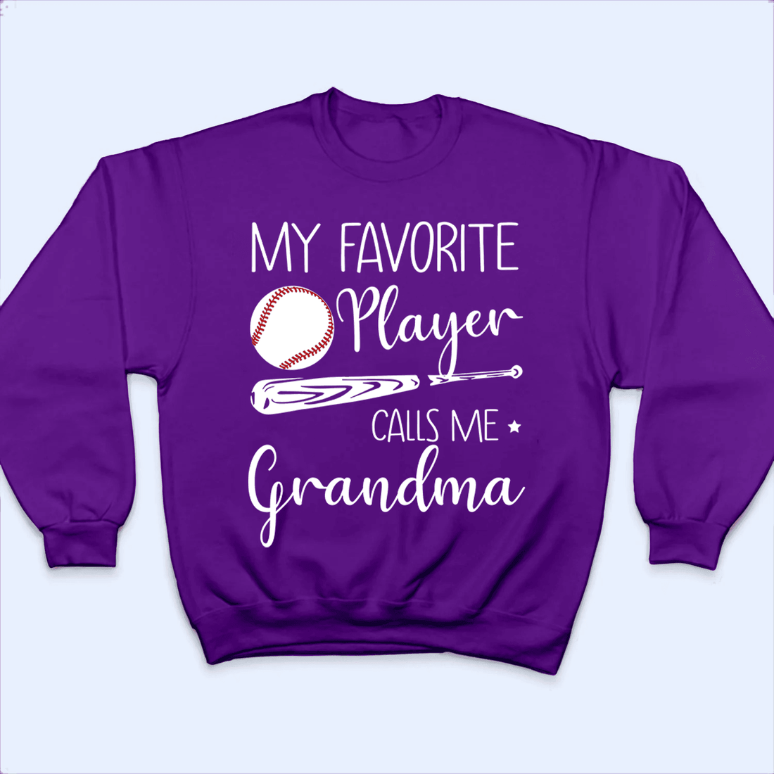 Personalized My Favorite Player Calls Me Grandma t-shirt, alternate view 2