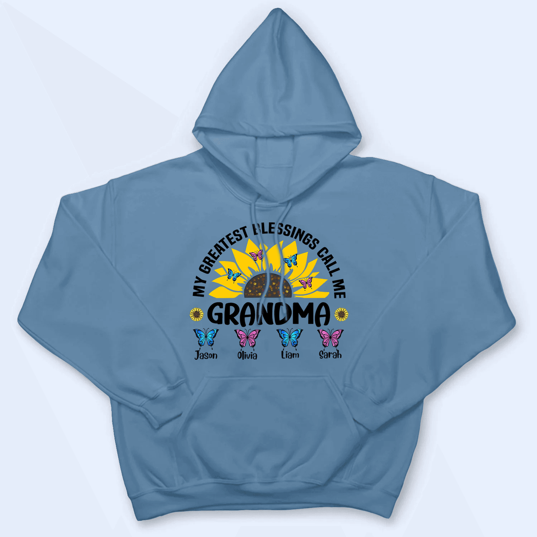 My Greatest Blessings Call Me Grandma- Personalized Custom T Shirt - Gift for Grandma/Nana/Mimi, Mom, Wife, Grandparent - Suzitee Store