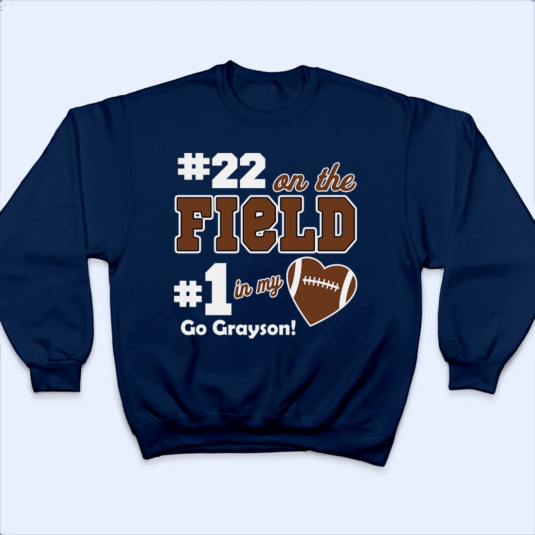 Number 1 in my heart - Baseball/Softball Personalized Custom T Shirt - Birthday, Loving, Funny Gift for Grandma/Nana/Mimi, Mom, Wife, Grandparent - Suzitee Store