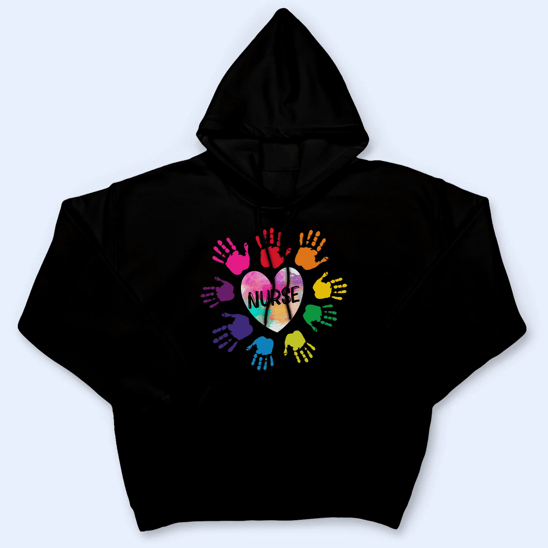 Personalized Nurse Heart t-shirt, alternate view 5