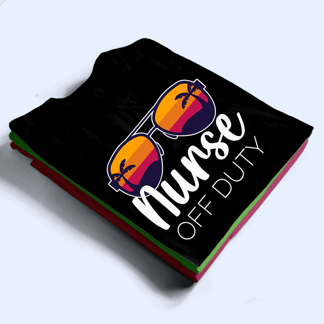 Personalized Nurse Off Duty t-shirt, alternate view 2
