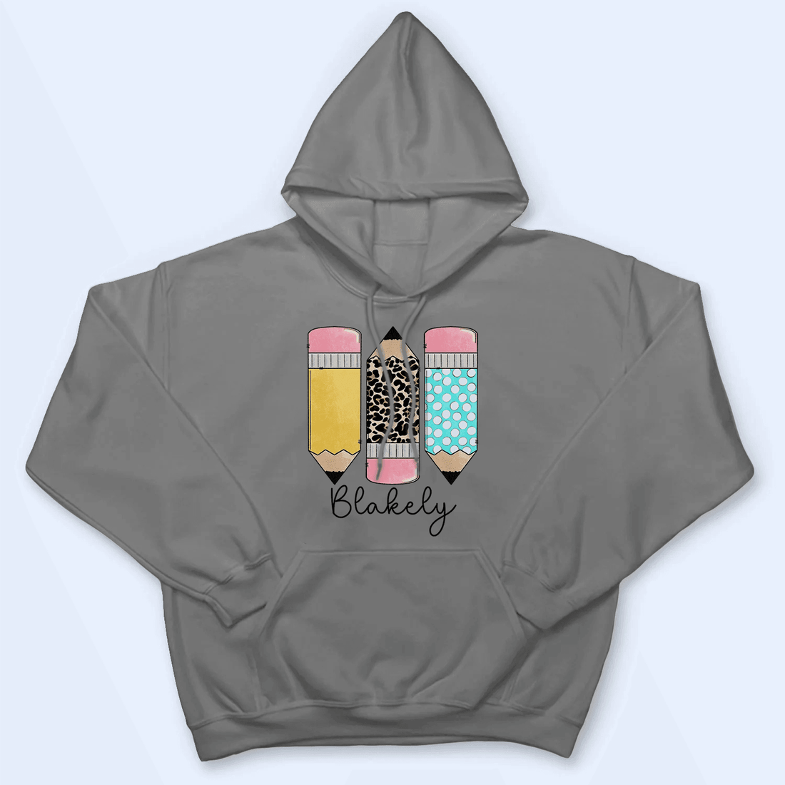 Personalized Pencils Back to School t-shirt, alternate view 5