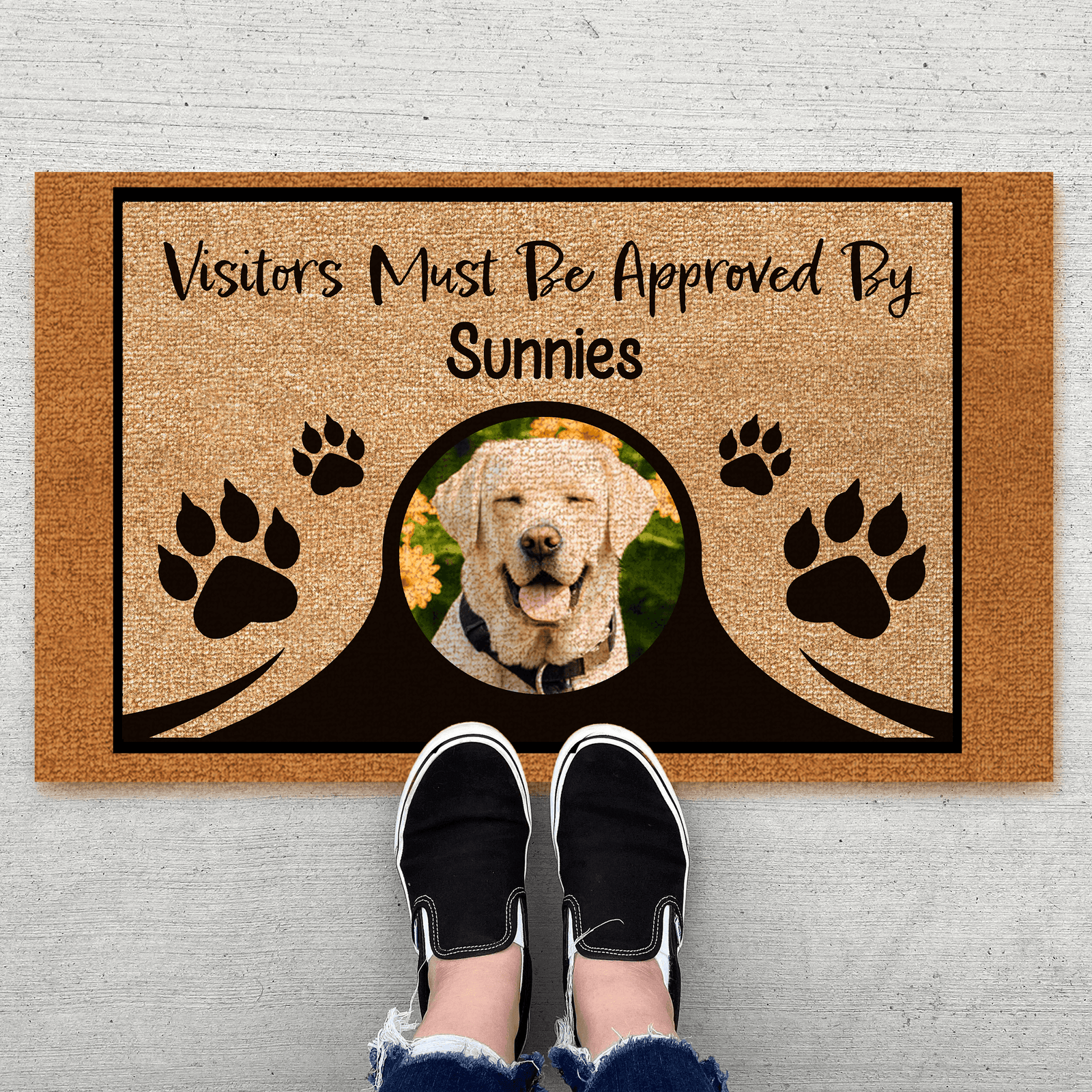 Custom Photo Doormat, main view