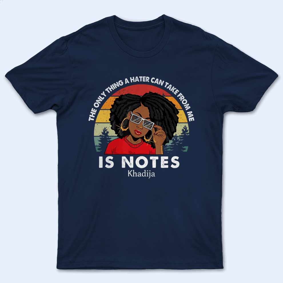 Personalized Savage Black Women Lolas Quotes t-shirt, main view
