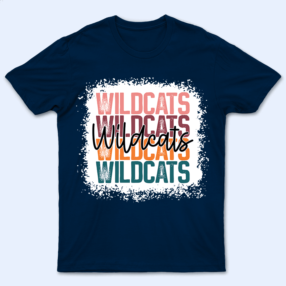 School Mascot Stacked Script - Personalized Custom T Shirt - Birthday, Loving, Funny Gift for Teacher, Kindergarten, Preschool, Pre K, Paraprofessional - Suzitee Store