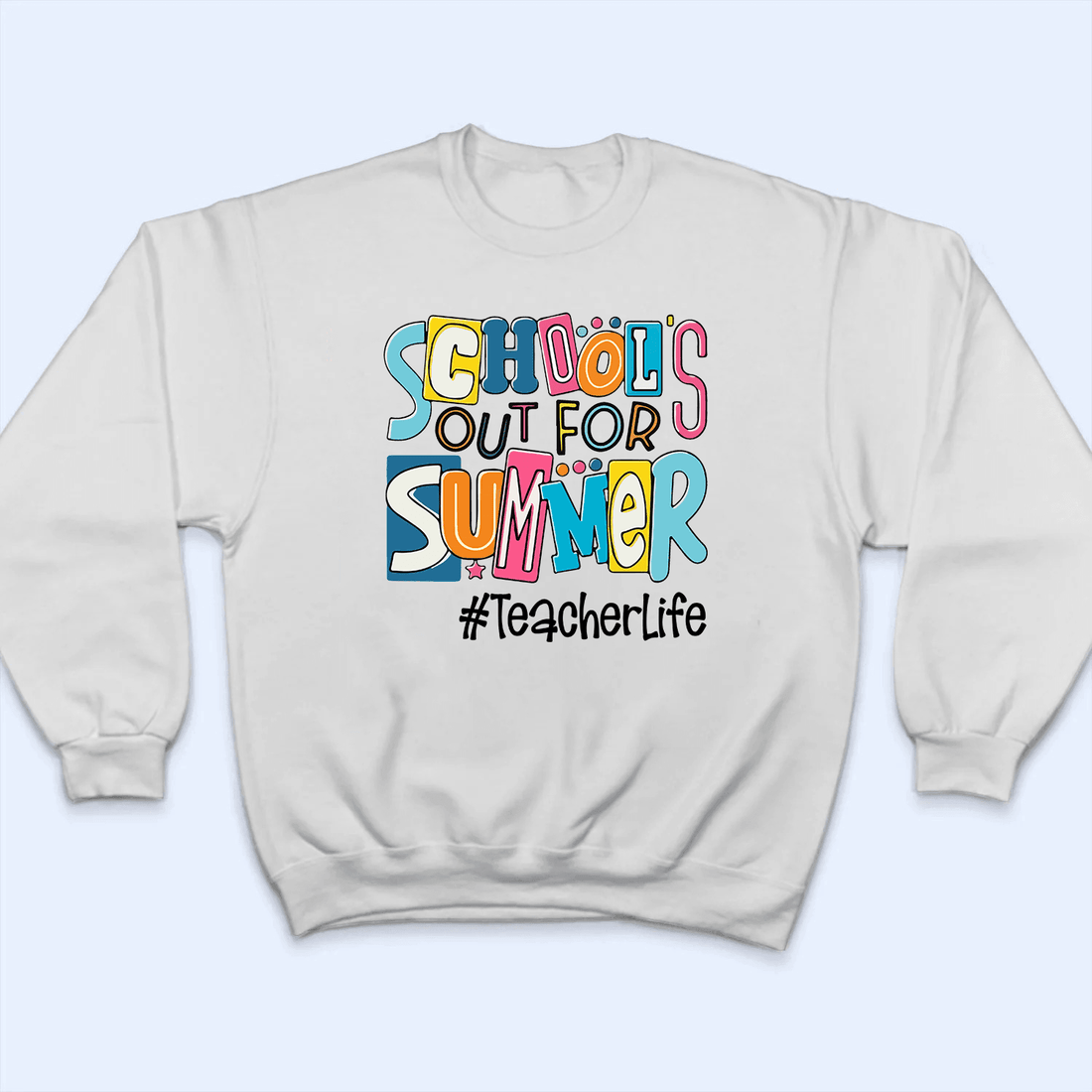 School Out For Summer- Personalized Custom T Shirt t-shirt, alternate view 5