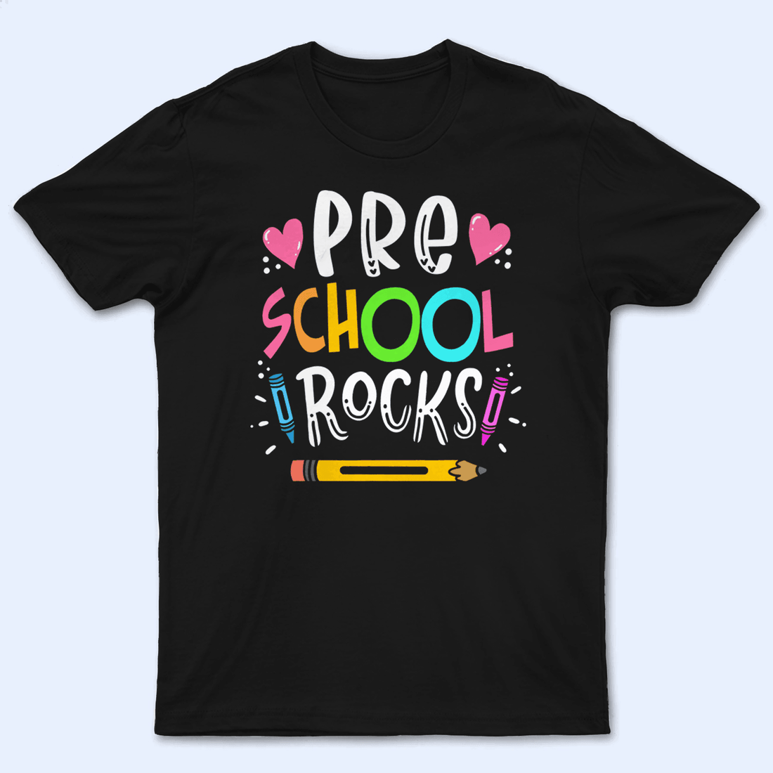 Personalized School Rocks! t-shirt, alternate view 3