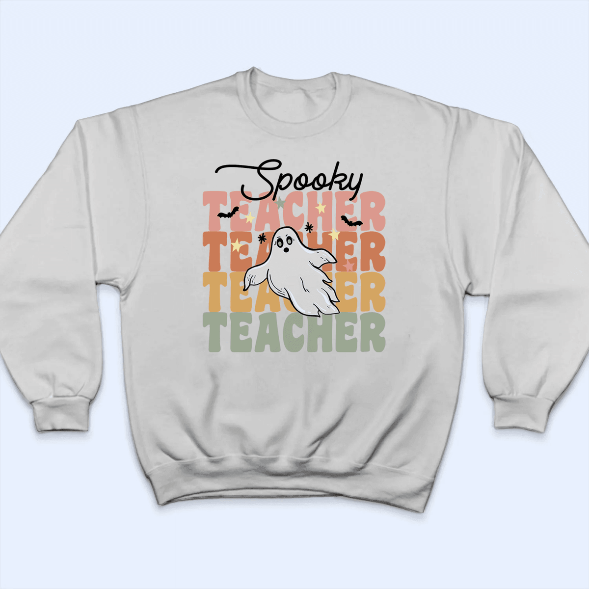 Spooky Teacher - Personalized Custom T Shirt - Birthday, Loving, Funny Gift for Teacher, Kindergarten, Preschool, Pre K, Paraprofessional - Suzitee Store