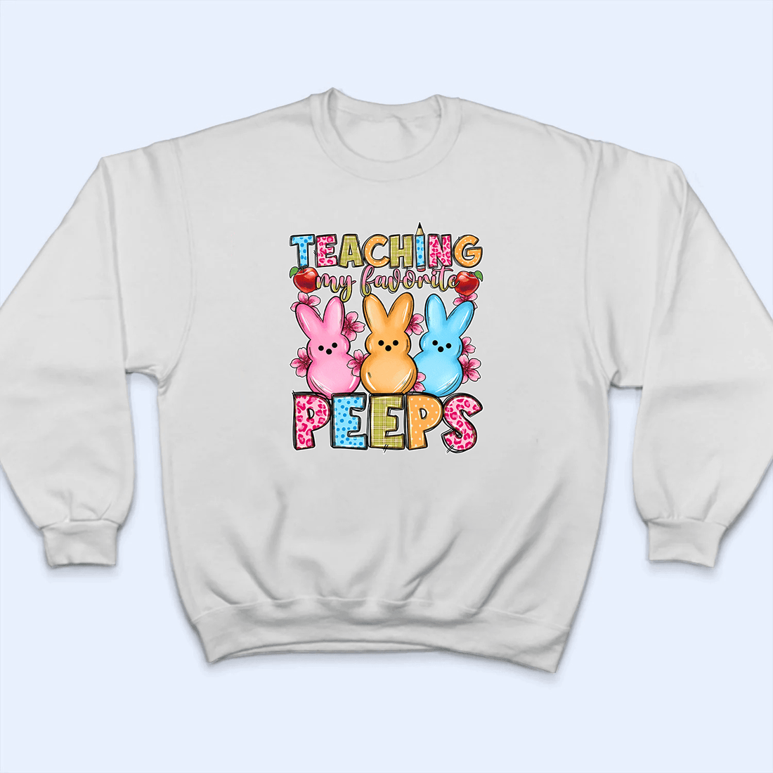 Personalized Teaching My Favorite Easter t-shirt, alternate view 4