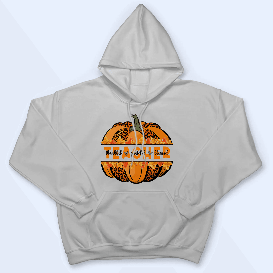 Personalized Thankful Grateful Blessed Teacher t-shirt, alternate view 6