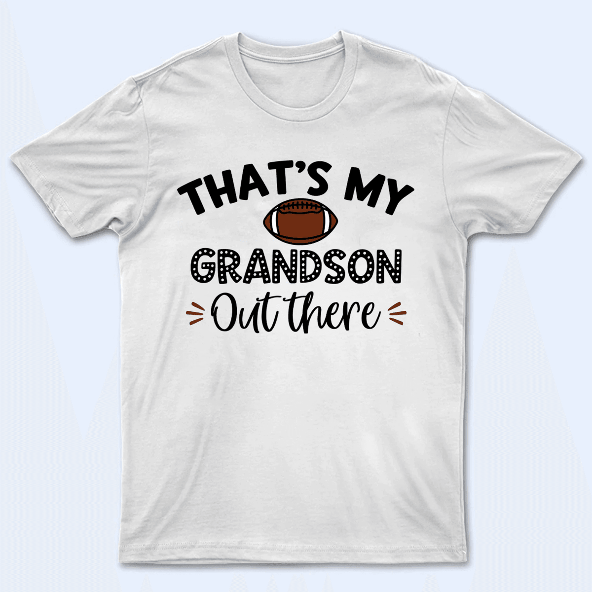That's My Kid Out There Sport Design - Baseball/Softball - Personalized Custom T Shirt - Gift for Grandma/Nana/Mimi, Mom, Wife, Grandparent - Suzitee Store