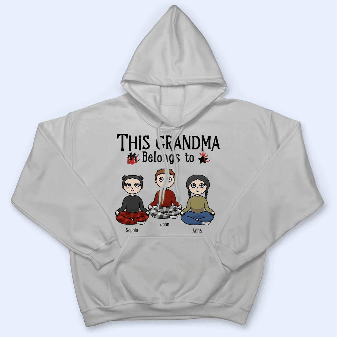This grandparent belongs to - Personalized Custom T Shirt - Birthday, Loving, Funny Gift for Grandparent - Grandma & Grandpa - Suzitee Store