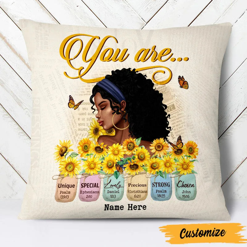 Custom Inspirational Pillow, alternate view 4