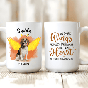 Custom Photo In My Heart You'll Always Stay - Personalized Gift for Dog/Cat Lovers, Pet Lovers, Dog Mom, Cat Mom, Dog Dad, Cat Dad - Suzitee Store