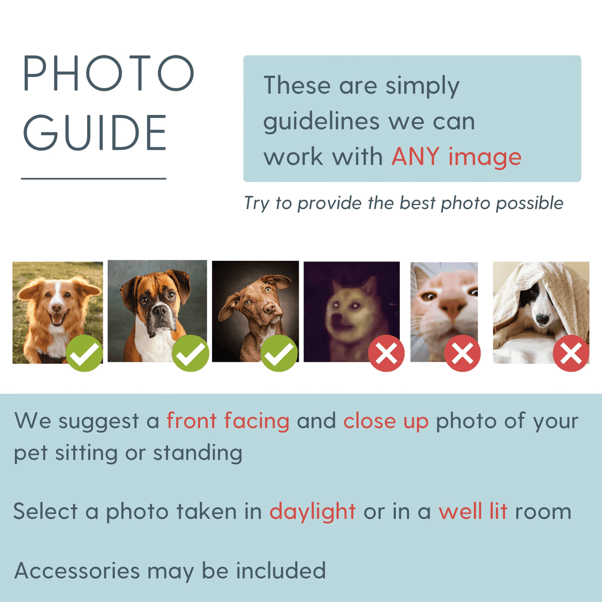 [Photo Inserted] Personalized Pet Food Mat With Photo - Personalized Doormat - Birthday, Housewarming, Funny Gift for Homeowners, Friends, Dog Mom, Dog Dad, Dog Lovers, Pet Gifts for Him, Her - Suzitee Store