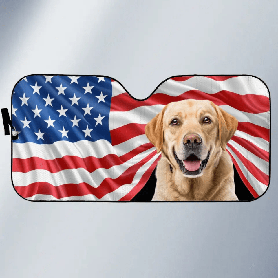 Custom Auto Windshield Sunshade, Car Window Protector sun shade, alternate view 2