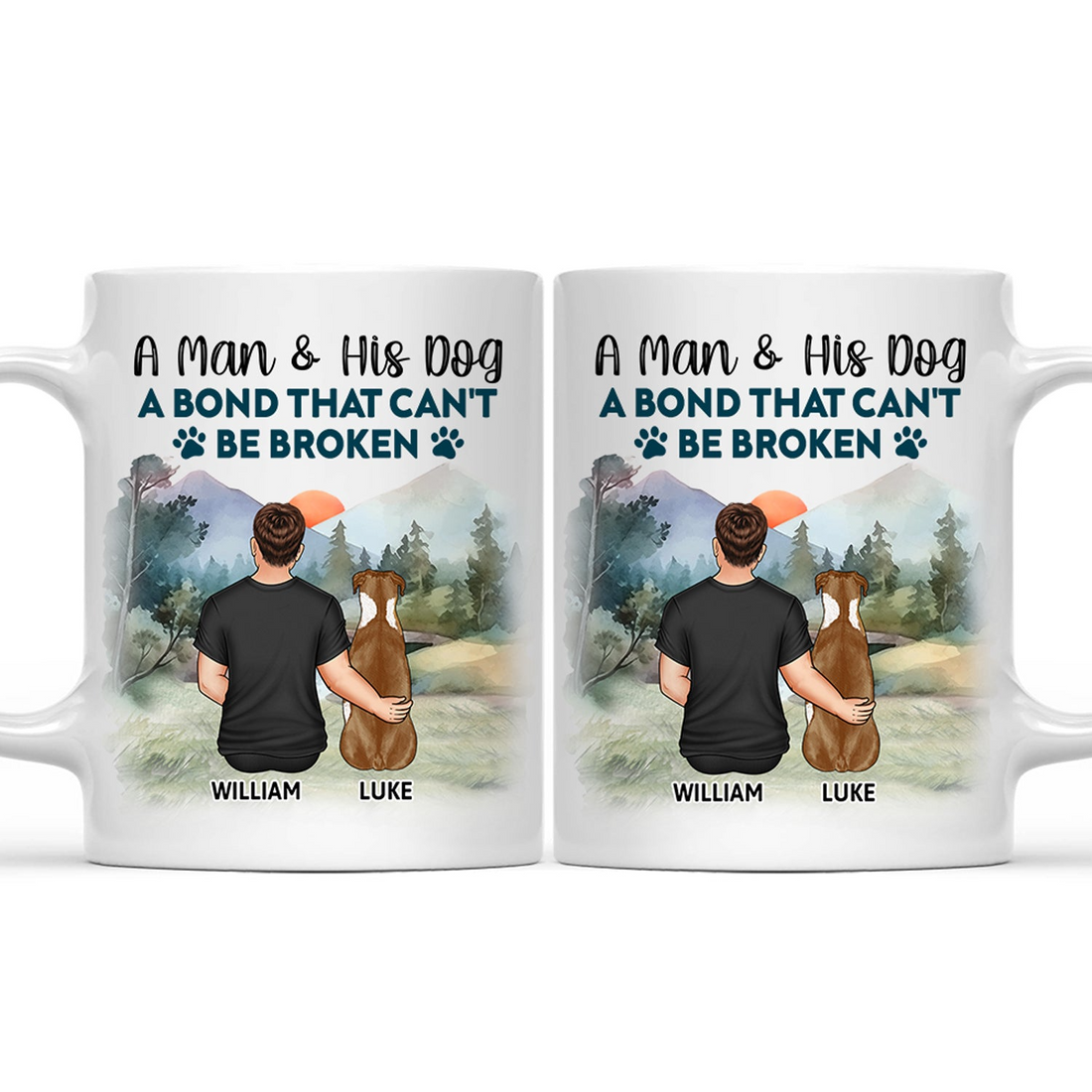 A Bond That Can't Be Broken personalized mug, alternate view 4