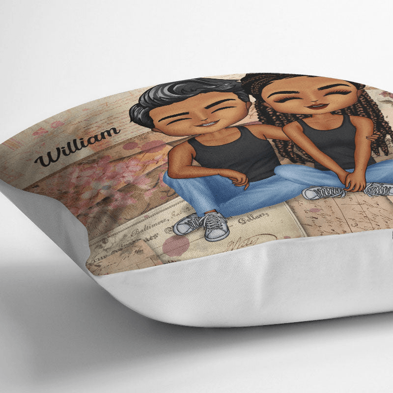 Personalized Together Since pillow, alternate view 3