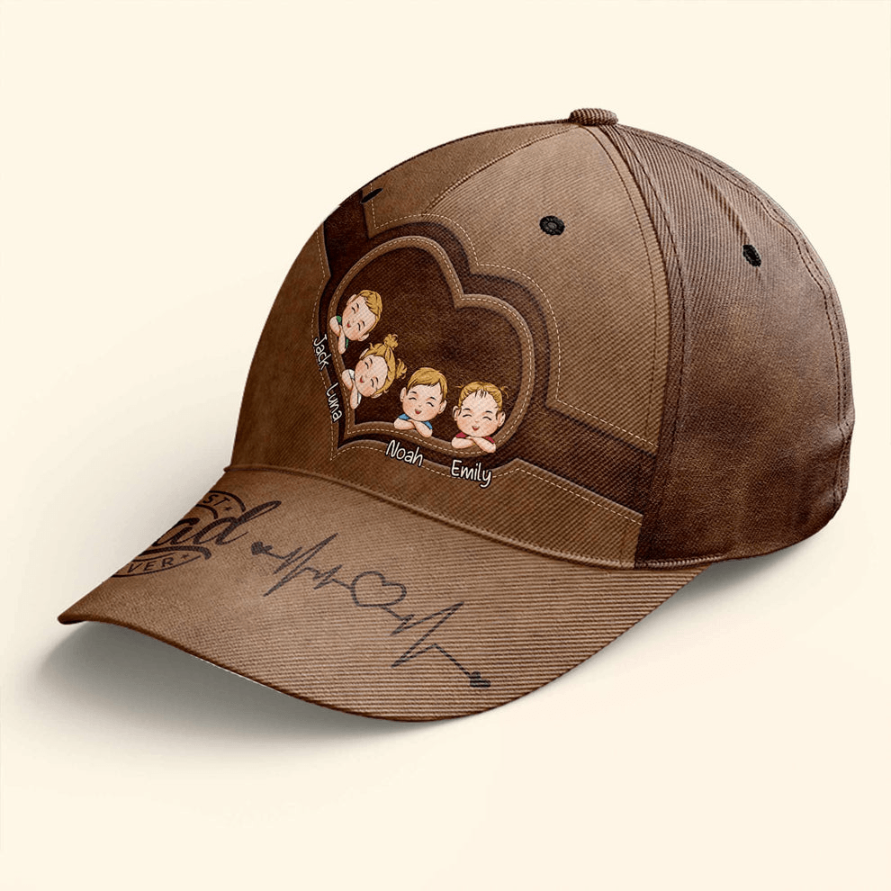 Best Dad Ever - Personalized Classic Cap - Father's Day Gift for Dad, Papa, Grandpa, Daddy, Dada - Suzitee Store