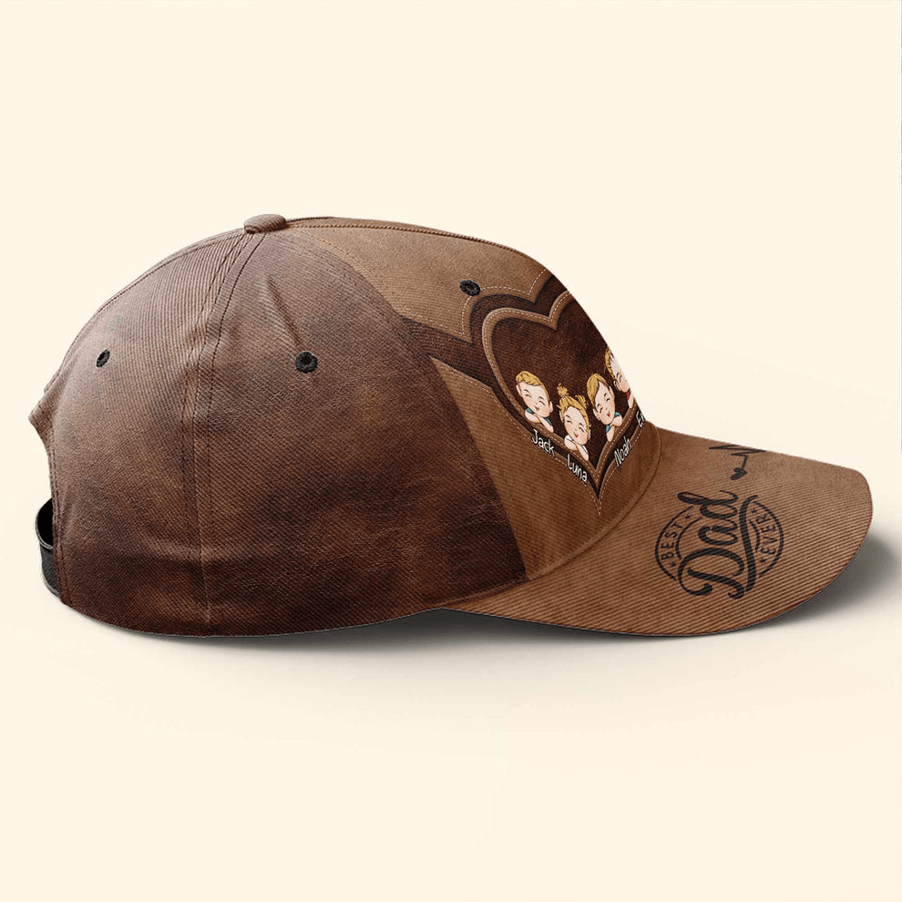 Personalized Best Dad Ever cap, alternate view 4