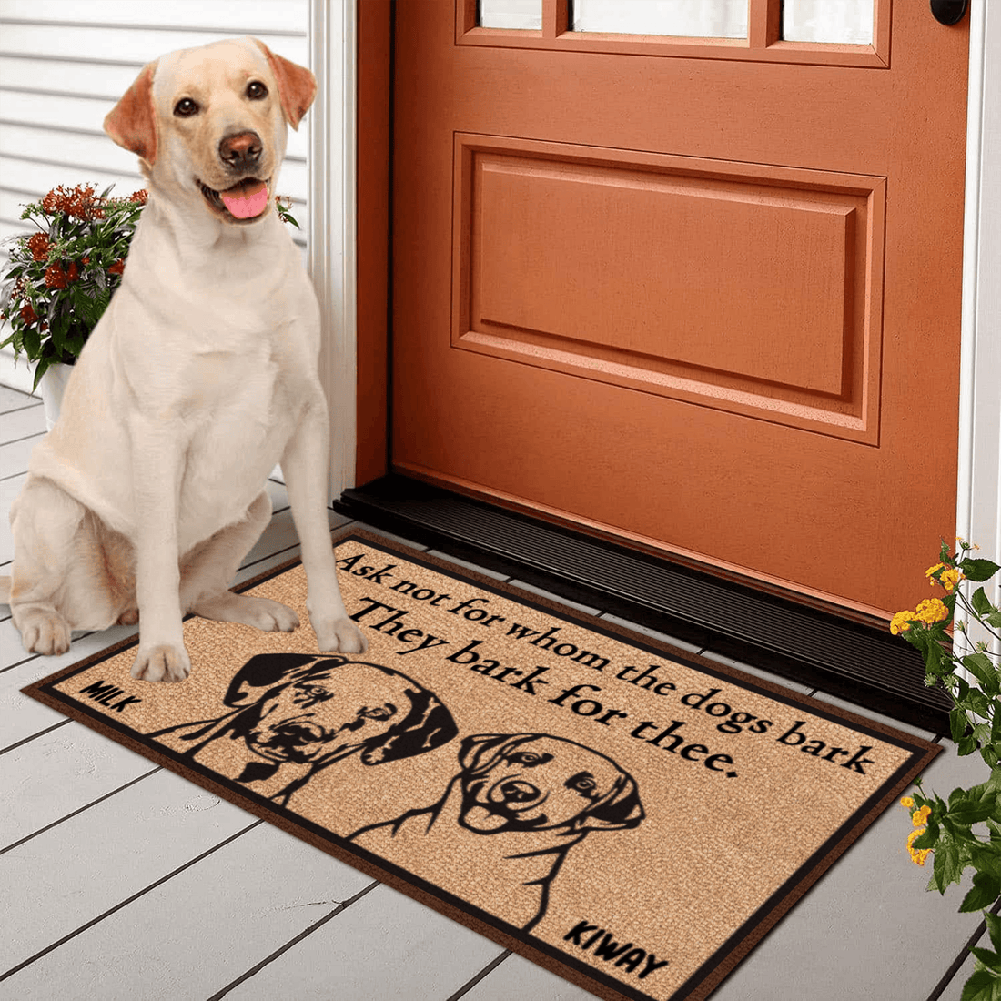 Personalized Dog Doormat, alternate view 2