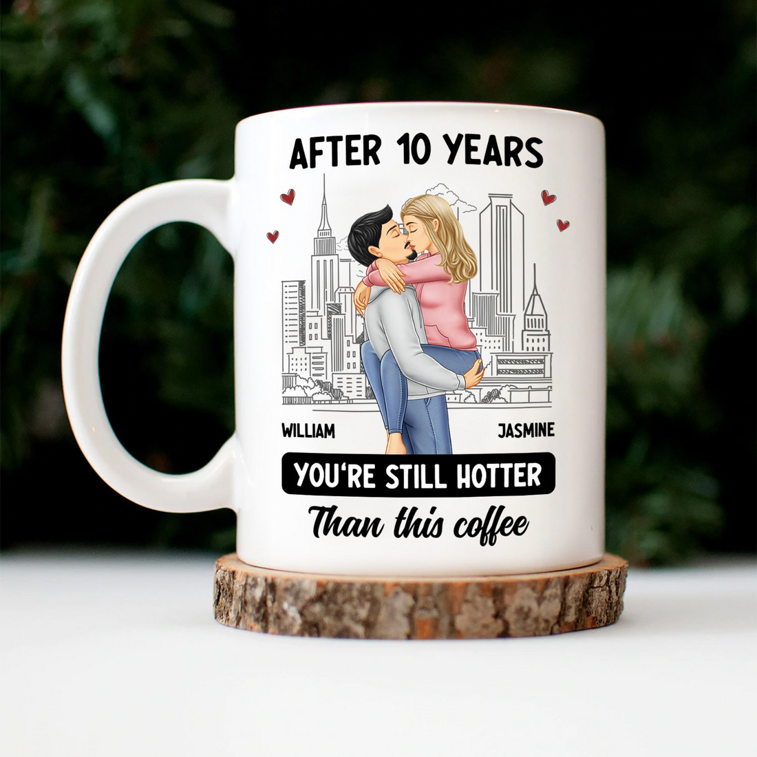 Couple Custom Mug, alternate view 3