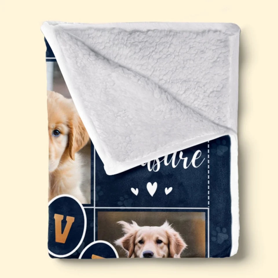 Custom Photo Thanks For Everything, I Had A Great Time - Pet Memorial Personalized Custom Blanket - Sympathy Gift For Pet Owners, Pet Lovers 5