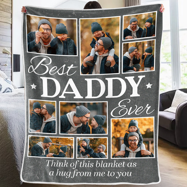 Custom Photo You Are My Greatest Gift - Personalized Custom Blanket - Gift For Mom, Dad