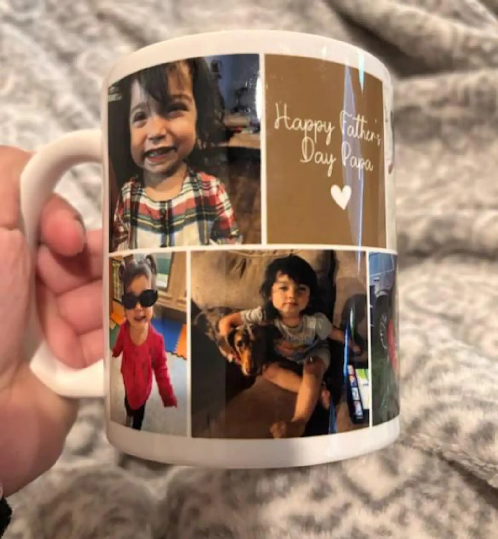 Custom Photo Dad We Love You - Personalized Custom Mug - Father's Day Gift For Dad, Daddy, Papa