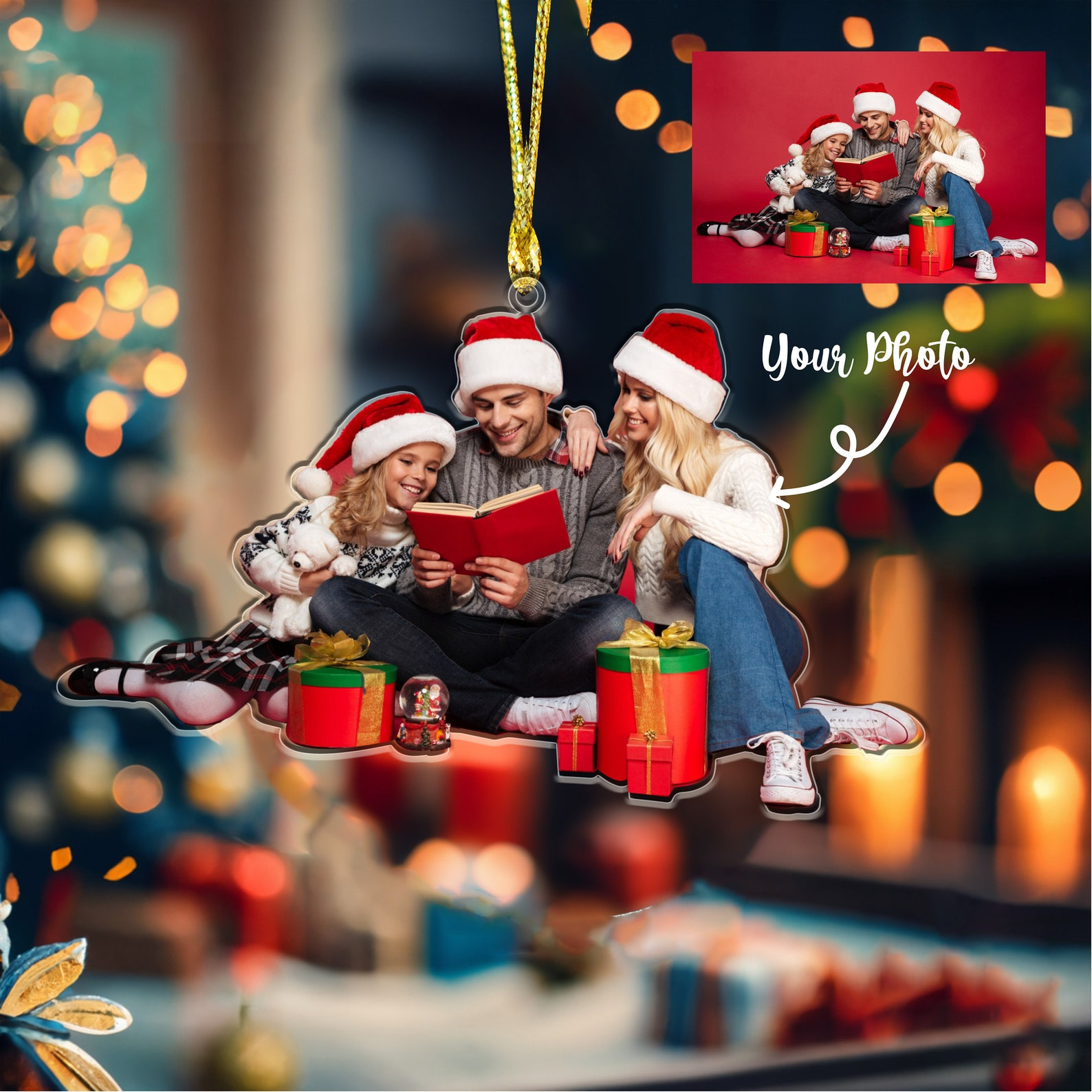 Christmas Ornaments, 2025 Custom Christmas Ornaments, Picture Ornament Christmas, Photo Ornament, Family Photo Ornament, Xmas Gift