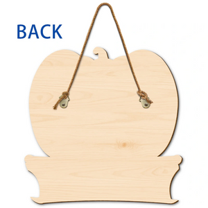 Family Costume Happy Halloween - Personalized Custom Shaped Wood Sign, Halloween Decoration