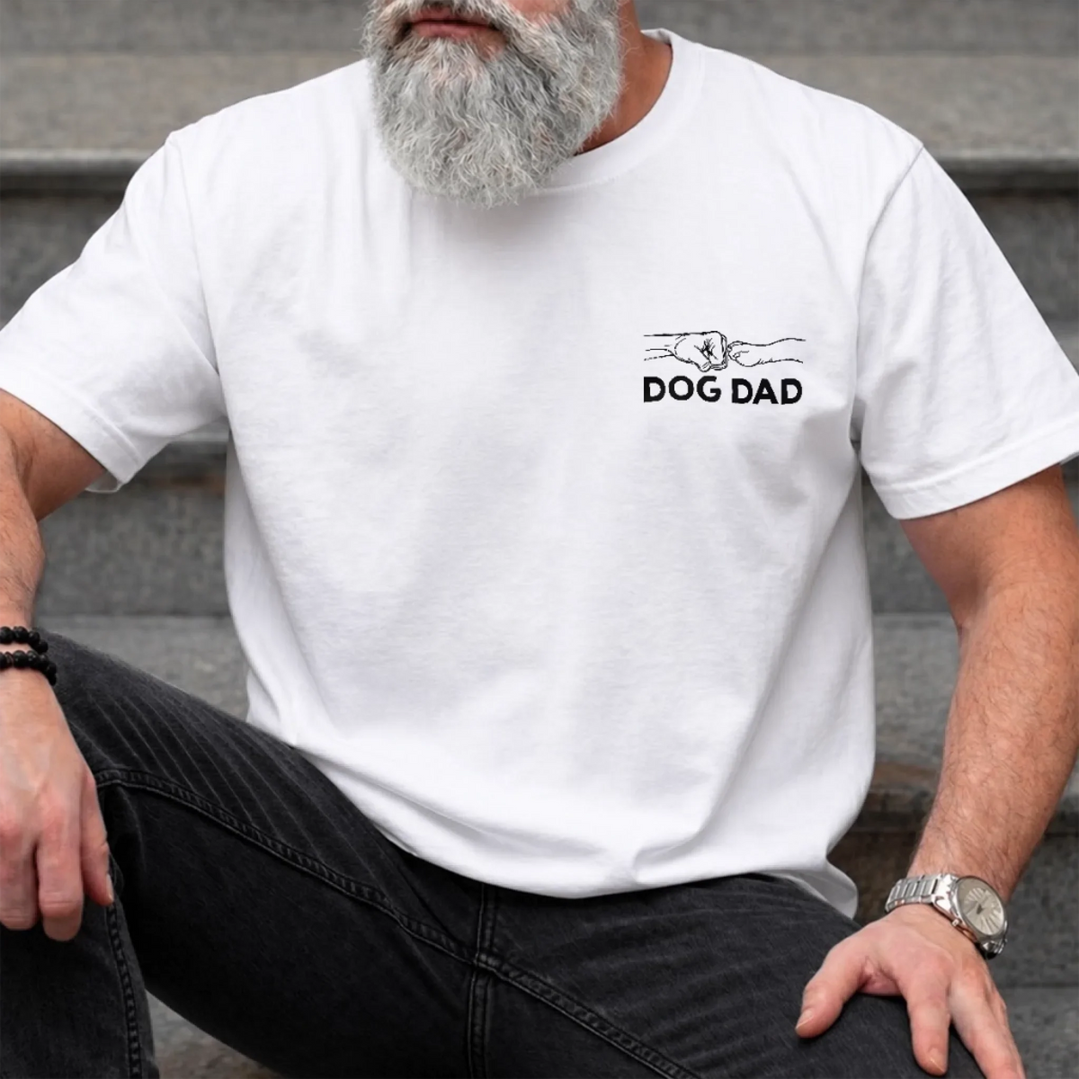 Custom Photo Furry Friends Forever - Personalized Custom T Shirt - Gifts For Dog Cat Lovers, Dog Dad And Mom, Cat Owners